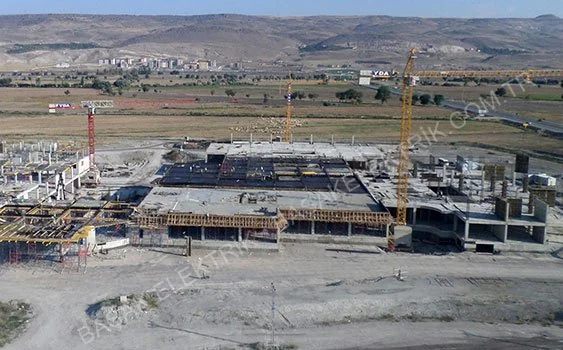 BAYINDIRLIK BAKANLIĞI TRABZON ŞEHİR HASTANESİ ALT YAPI OG-AG MOBİLİZASYON ELEKTRİK İŞLERİ - KALYON İNŞAAT