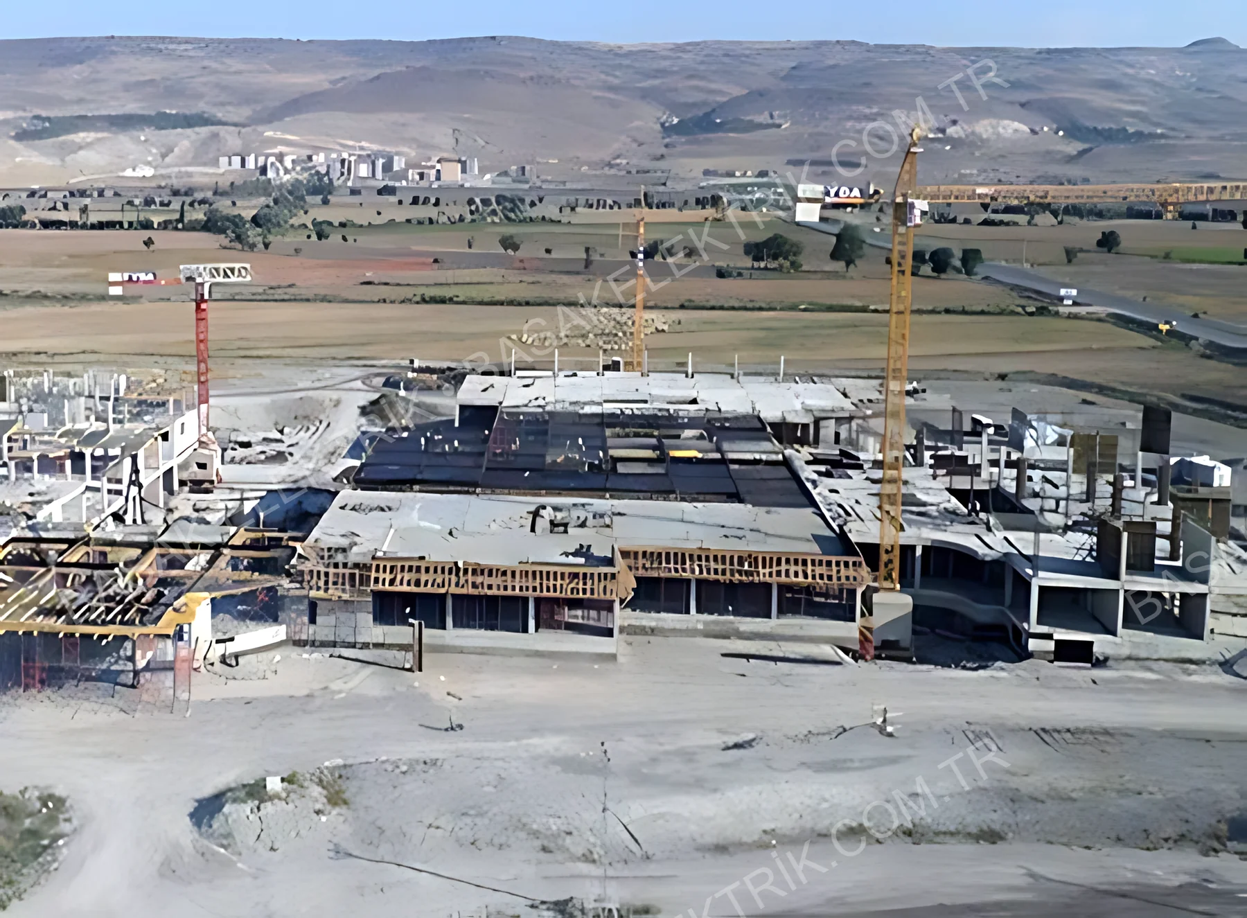 BAYINDIRLIK BAKANLIĞI TRABZON ŞEHİR HASTANESİ ALT YAPI OG-AG MOBİLİZASYON ELEKTRİK İŞLERİ - KALYON İNŞAAT