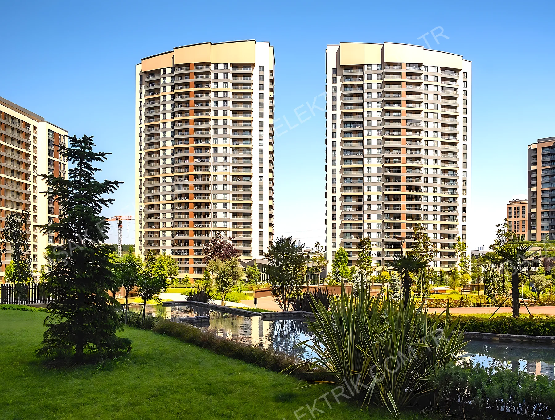 KİPTAŞ TORUNLAR 5.LEVENT KONUTLARI 599 KONUT İNŞAATI ÜSTYAPI ELEKTRİK İŞLERİ - KİBRİTÇİ İNŞAAT
