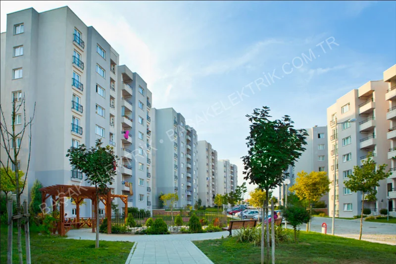 KİPTAŞ ARNAVUTKÖY BAŞAK KONUTLARI 450 KONUT İNŞAATI ÜSTYAPI VE ALTYAPI ELEKTRİK İŞLERİ - İSER İNŞAAT