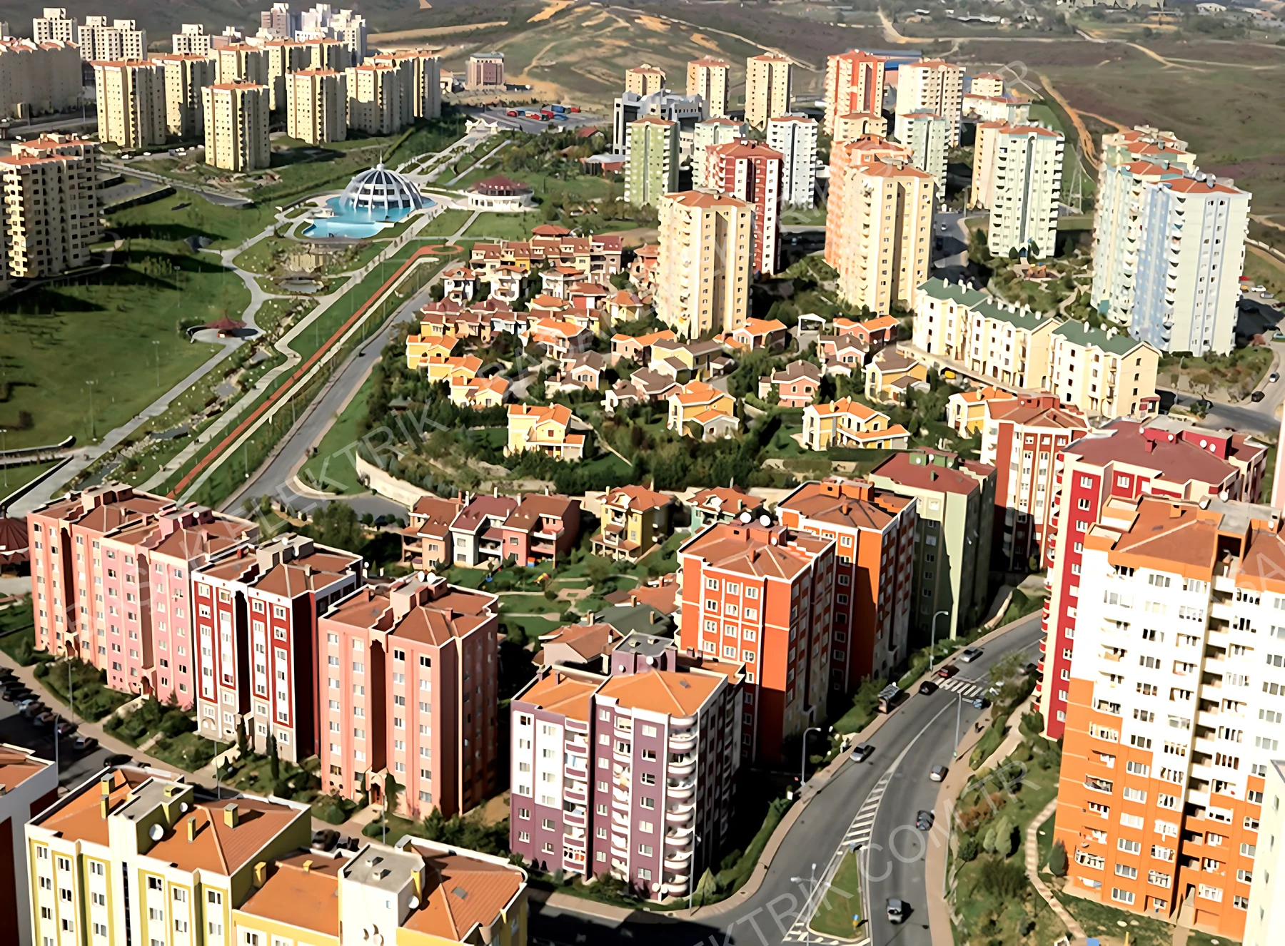 KİPTAŞ İKİTELLİ BAŞAK KONUTLARI 4. ETAP 2. KISIM 96 KONUT İNŞAATI ÜSTYAPI ELEKTRİK İŞLERİ - BAŞYAZICIOĞLU İNŞAAT