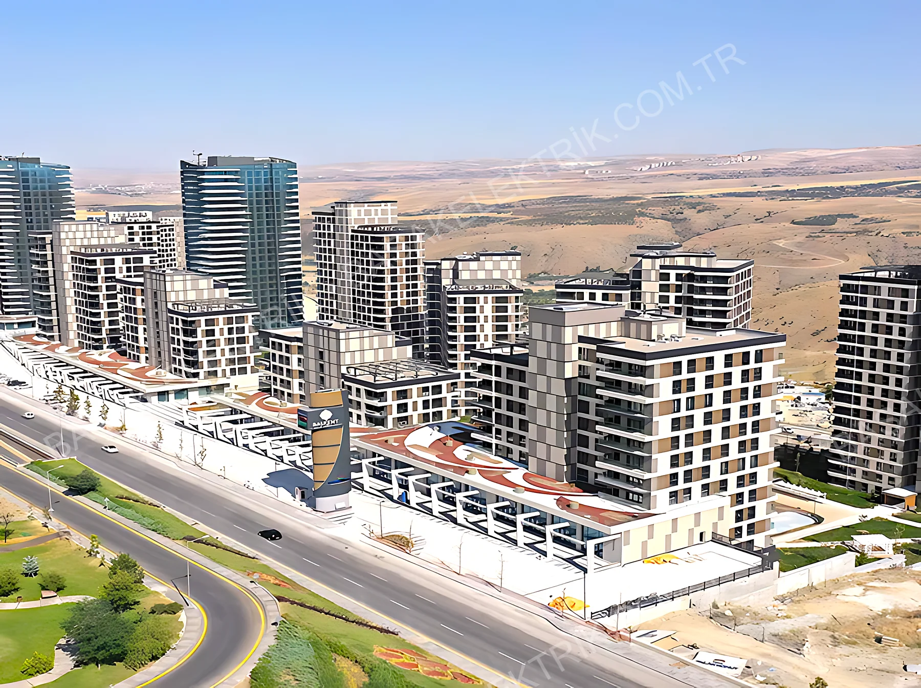 EMLAK KONUT MÜHYE PROJESİ BAŞKENT KONUTLARI 1478 KONUT İNŞAATI ÜSTYAPI VE ALT YAPI ELEKTRİK İŞLERİ - KALYON İNŞAAT